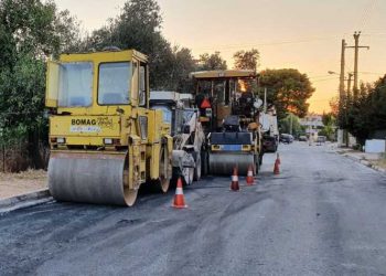 Πάτησαν… γκάζι οι ασφαλτοστρώσεις του Δήμου στο Πάτημα