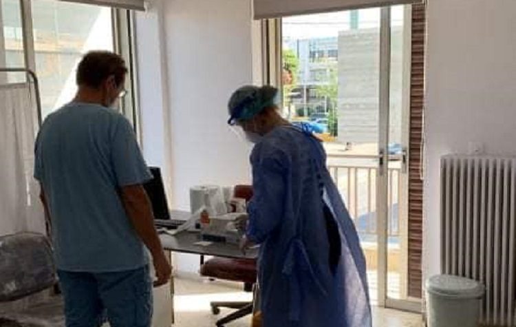 Αποτελέσματα δειγματοληπτικού ελέγχου covid - test