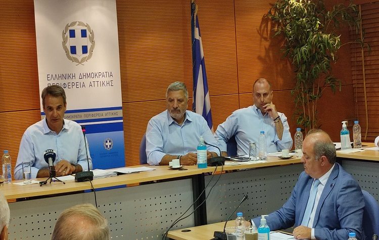 Παρουσία Γ. Καλαφατέλη η συνάντηση του πρωθυπουργού με τους δημάρχους Ανατολικής Αττικής