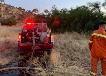 Απόπειρα εμπρησμού στον Λόφο Τσακού καταγγέλλει ο δήμαρχος - Δείτε βίντεο από το σημείο
