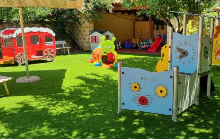 Αλλάζουν όψη όλες οι αυλές των Παιδικών Σταθμών του Δήμου