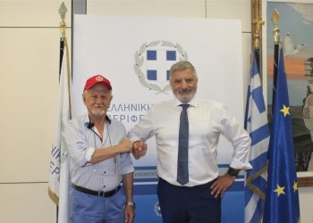 Επίκαιρα ζητήματα στο τραπέζι της συνάντησης Γ. Πατούλη με τον πρόεδρο του ΣΑΤΑ Θ. Λυμπερόπουλο