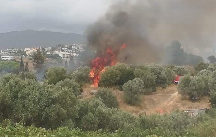 Δήμος Παλλήνης: Συνολικά 128 «κόκκινα» και «κίτρινα» κτίρια από τη φωτιά