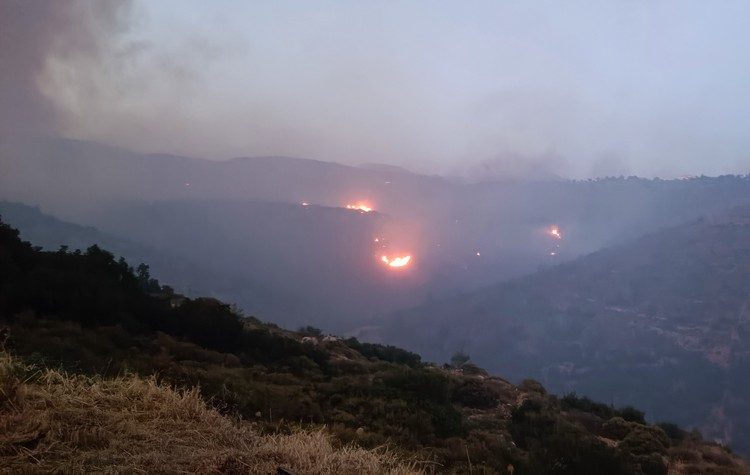 ΕΔΑ Αττικής: Ενημέρωση για την πυρκαγιά στην Πεντέλη