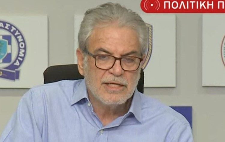 Χρήστος Στυλιανίδης: Εξαιρετικά αντίξοες συνθήκες στην φωτιά στην Πεντέλη