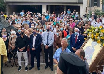 Στον εορτασμό του Ι.Ν. Αγίου Παντελεήμονος Πεύκης ο Παναγιώτης Ιωάννου