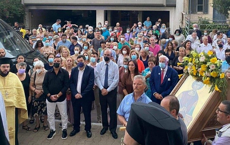 Στον εορτασμό του Ι.Ν. Αγίου Παντελεήμονος Πεύκης ο Παναγιώτης Ιωάννου