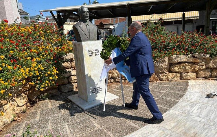 Εκδήλωση τιμής και μνήμης στη Νέα Μάκρη για τα 69 χρόνια θανάτου του Νικόλαου Πλαστήρα