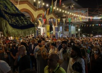 Παρουσία δημάρχου το Μαρούσι τίμησε με λαμπρότητα την προστάτιδα της πόλης Παναγία Θεοτόκο