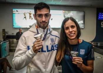 Επέστρεψαν από το Μόναχο ο Μίλτος Τεντόγλου και η Κατερίνα Στεφανίδη