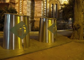 Ένα ακόμα υπόγειο σύστημα κάδων στην Κεντρική Πλατεία