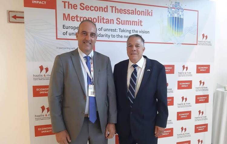 Μ. Κρανίδης: Παρών στο συνέδριο του Economist Thessaloniki Metropolitan Summit