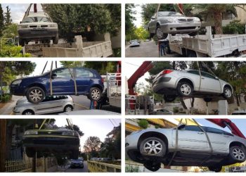 Νέος κύκλος περισυλλογής εγκαταλελειμμένων οχημάτων από τους δρόμους του Ηρακλείου