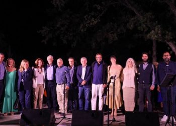 Μουσικά… εγκαίνια της νέας πλατείας πλησίον του Ι.Ν. Αγίου Ελευθερίου στον Σωρό