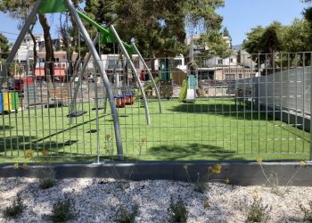 Κλειστή η παιδική χαρά στο Πευκοδάσος της Ζωοδόχου Πηγής λόγω εργασιών