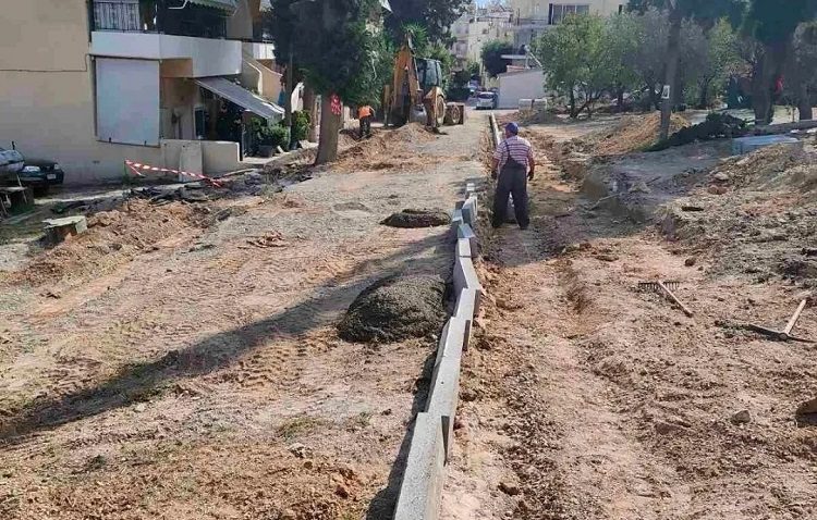 Άρχισαν τα έργα διάνοιξης της οδού Πυθίας