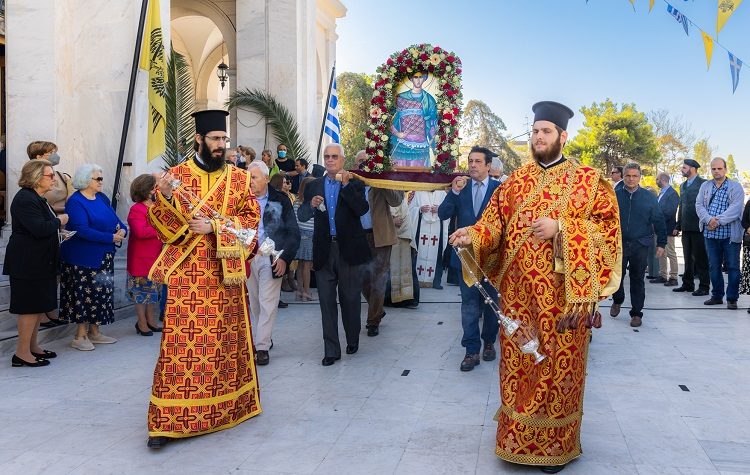 Με θρησκευτική μεγαλοπρέπεια γιορτάστηκε ο Άγιος Δημήτριος