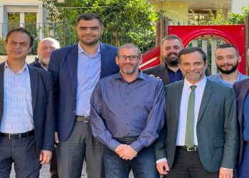 Ο Φώτης Καρύδας με κλιμάκιο της Νέας Δημοκρατίας επισκέφτηκε την πόλη