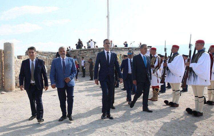 Στις εκδηλώσεις της 78ης επετείου από την απελευθέρωση της Αθήνας από τους Ναζί ο Γ. Πατούλης