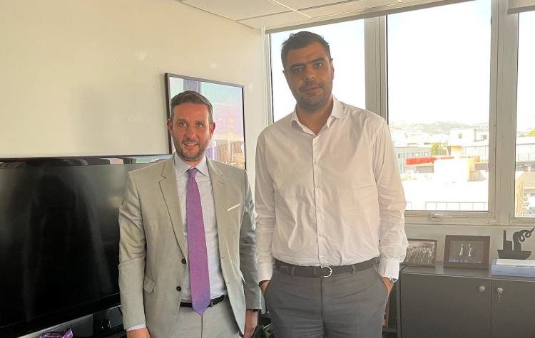 Ν. Ζόμπολας: Συζήτηση με Π. Μαρινάκη για ζητήματα νεολαίας