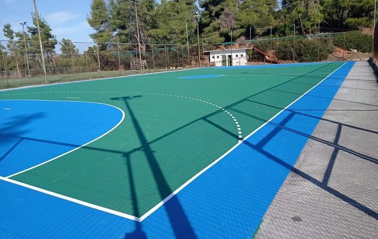 Έργα στα γήπεδα μπάσκετ του Δήμου