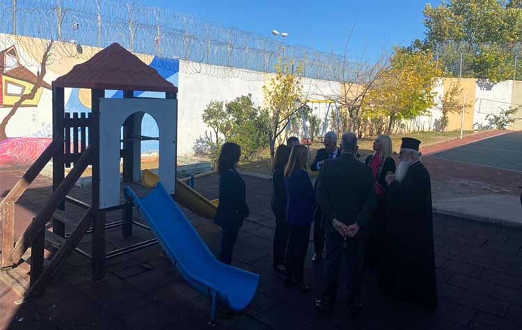 Εγκαίνια ξενώνα του «ΚΕΘΕΑ Εν Δράσει» στις γυναικείες φυλακές Ελαιώνα Θηβών