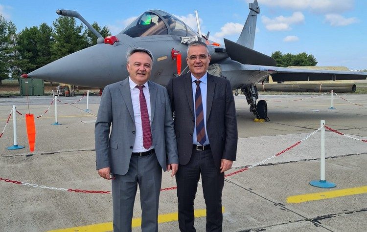 Ο δήμαρχος Γ. Γιασημάκης στον εορτασμό του Προστάτη της Πολεμικής Αεροπορίας