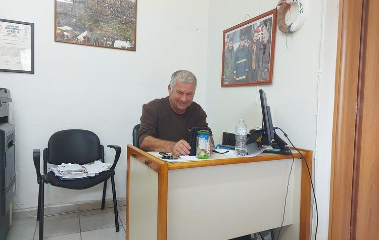 Στη συνεδρίαση του Σ.Τ.Ο. Αμαρουσίου συμμετείχε ο Βλάσσης Σιώμος