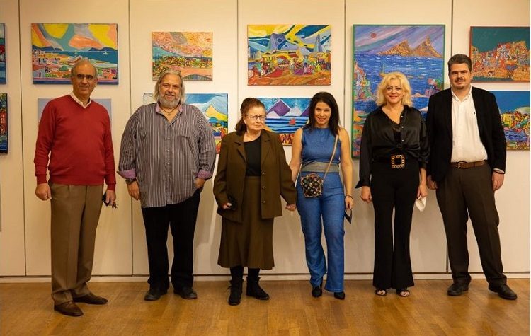 Συγκίνησε και εντυπωσίασε η έκθεση ζωγραφικής της Ισμήνης Παναγιωτίδου