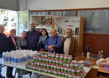 Μεγάλες ποσότητες τροφίμων από Μαρουσιώτες στο Κοινωνικό Παντοπωλείο