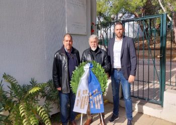 Με κατάθεση στεφάνου τίμησε την επέτειο του Πολυτεχνείου ο Γιάννης Βούρος