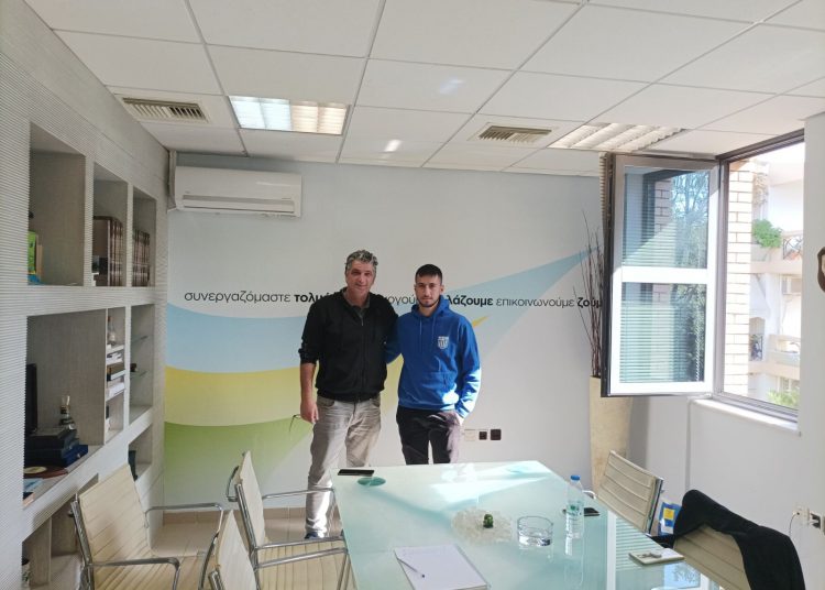 Τον παγκόσμιο πρωταθλητή του Kick Boxing Θ. Κλιμαντήρη υποδέχτηκε ο Ξ. Μανιατογιάννης