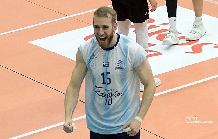 Volley League: Πολυτιμότερος παίκτης της 5ης αγωνιστικής ο κεντρικός της Κηφισιάς Μαικόν Μορέιρα