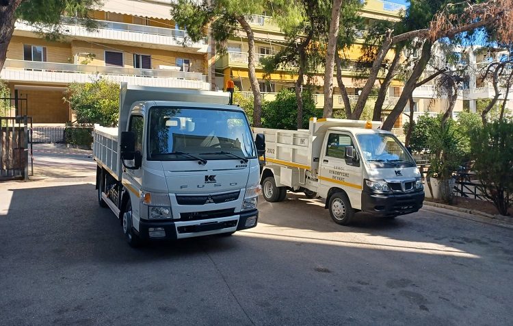 Με 2 νέα οχήματα ενισχύθηκε ο στόλος του Δήμου