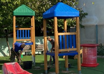 Νέα όργανα παιδικής χαράς σε Νηπιαγωγεία της πόλης