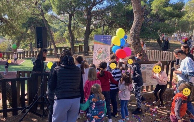 Νέα «όψη» για δυο παιδικές χαρές στη Δημοτική Κοινότητα Πεντέλης