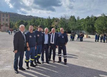 Εγκαίνια Ακαδημίας Πολιτικής Προστασίας παρουσία Βλάσση Σιώμου