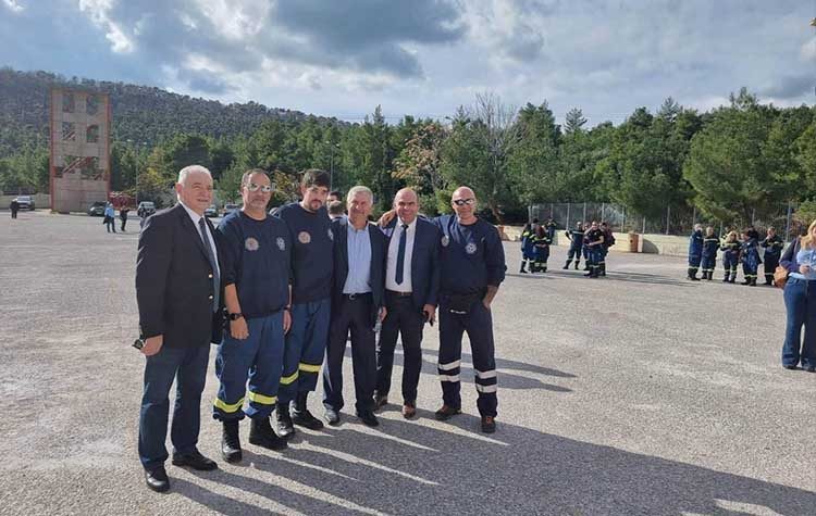 Εγκαίνια Ακαδημίας Πολιτικής Προστασίας παρουσία Βλάσση Σιώμου