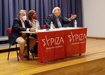 Εκδήλωση του ΣΥΡΙΖΑ στο Ηράκλειο «Η Δημοκρατία στο στόχαστρο. Δικαιοσύνη παντού»