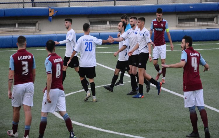 A’ Ε.Π.Σ.Α. :Σαρωτικό το Ηράκλειο, 6-2 τον Βύρωνα