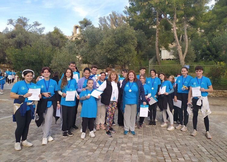 Πρωταθλητές… στην ανθρωπιά οι μαθητές του 1ου Λυκείου Νέου Ψυχικού, συμμετείχαν στον αγώνα δρόμου της «ΕΣΤΙΑ»