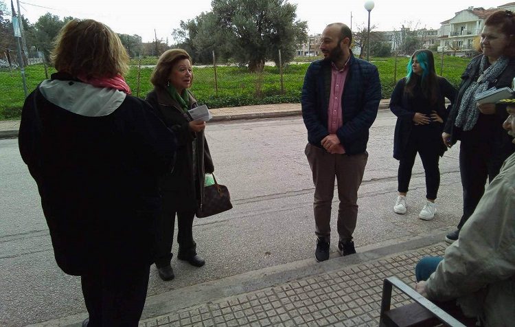 Συνεχίζει τις επισκέψεις στις γειτονιές της πόλης η παράταξη Ψυχάλη