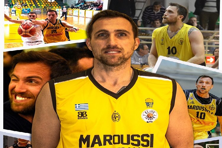 Elite League: Ο Γ.Σ. Αμαρουσίου αποχαιρέτισε τον αθλητή Παντελή Κανέλλη