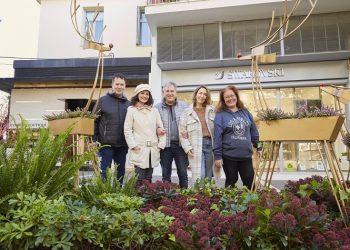 Εορταστική σύνθεση με χρώματα, αρώματα και φως από την Ανθοκομική Έκθεση Κηφισιάς