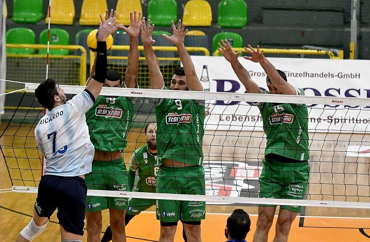 Volley League: Τα λάθη «πλήγωσαν» την Κηφισιά, ήττα με 3-2 από τον Παναθηναϊκό