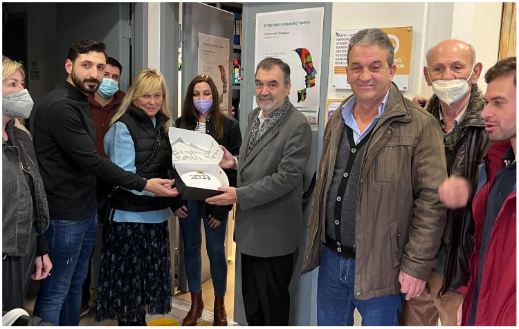 Επίσκεψη της «Δημοτικής Συμμαχίας» με κοινωνικό πρόσημο