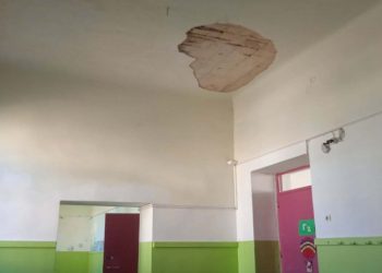 Πτώση σοβάδων σε διάδρομο στο 1ο Δημοτικό σχολείο Ηρακλείου