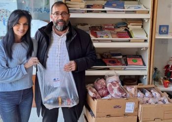 Παράδοση τροφίμων σε 320 οικογένειες από τον ΣΒΑΠ