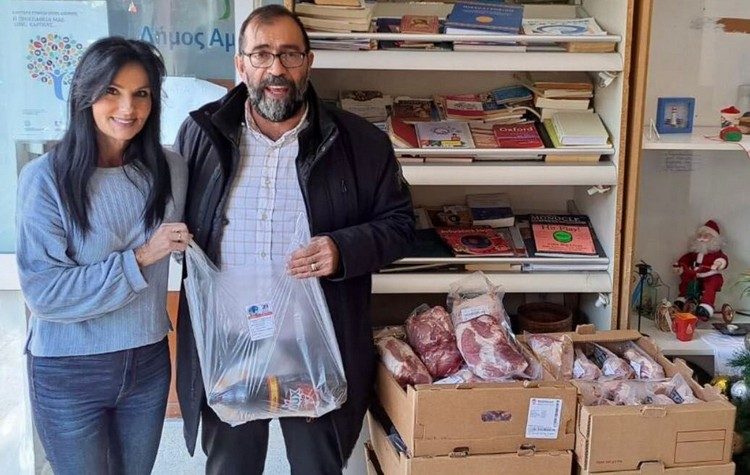 Παράδοση τροφίμων σε 320 οικογένειες από τον ΣΒΑΠ