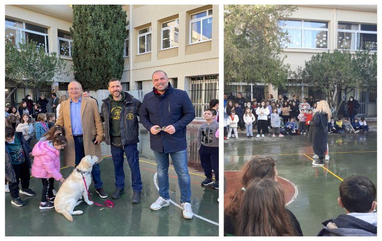 Οι μικροί μαθητές μαθαίνουν να αγαπάνε και να σέβονται τα ζώα